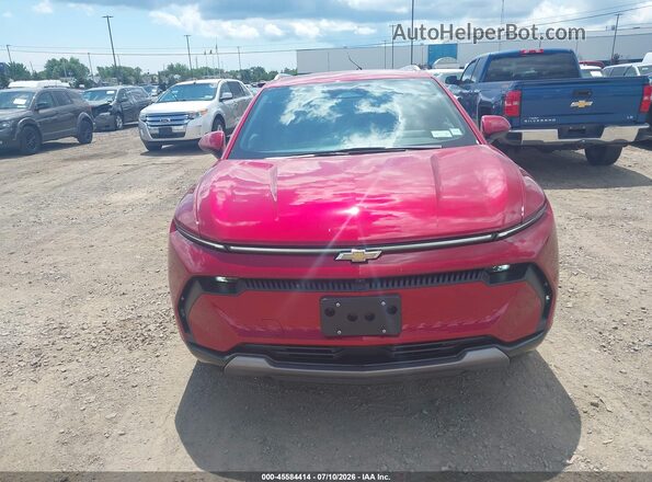 3GN7DNRR7SS262487 2025 CHEVROLET EQUINOX Red Vista del cuadro de instrumentos