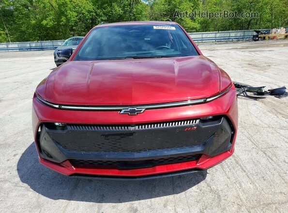 3GN7DSRP3SS258840 2025 CHEVROLET EQUINOX Red Vista frontal