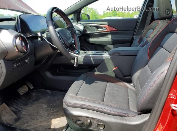 3GN7DSRP3SS258840 2025 CHEVROLET EQUINOX Red Vista interior delantera