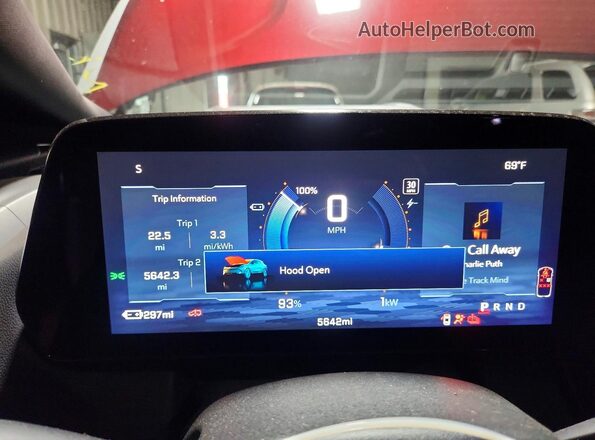 3GN7DSRP4TS117132 2026 CHEVROLET EQUINOX Red Instrument cluster view