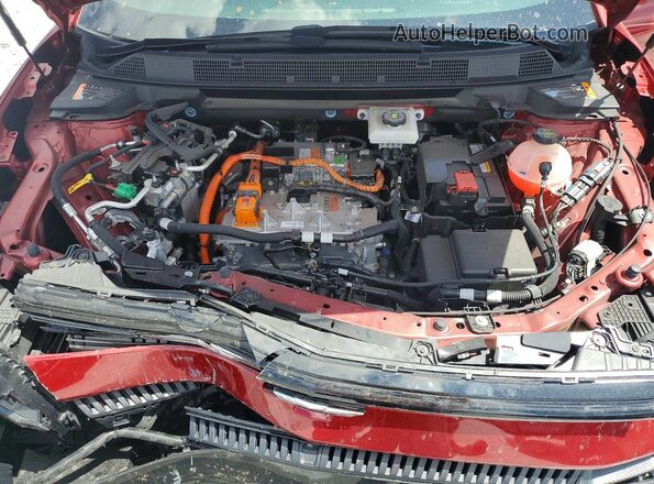 3GN7DSRP7SS124851 2025 CHEVROLET EQUINOX Red Vista del compartimento del motor