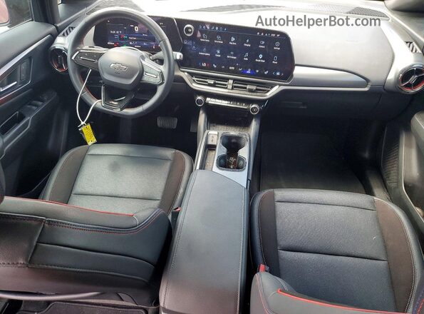 3GN7DSRP7SS124851 2025 CHEVROLET EQUINOX Red Vista del salpicadero