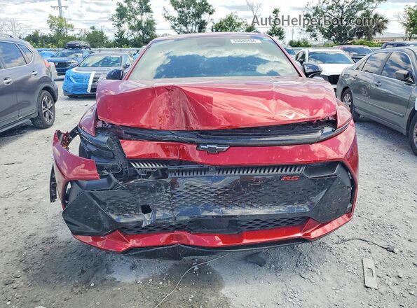 3GN7DSRP7SS124851 2025 CHEVROLET EQUINOX Red Vista frontal