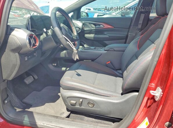 3GN7DSRP7SS124851 2025 CHEVROLET EQUINOX Red Vista interior delantera