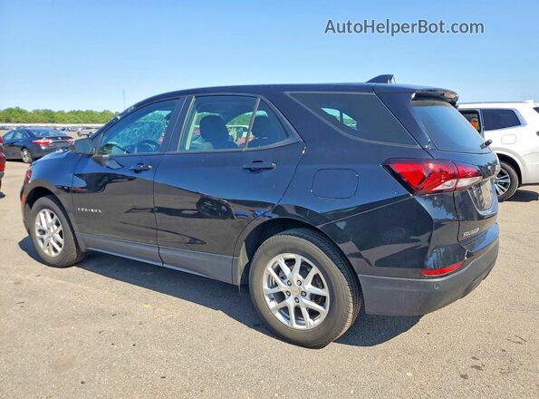 3GNAX5EG3PL201351 2023 CHEVROLET EQUINOX Black უკანა მარცხენა