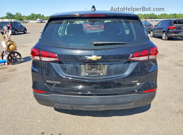3GNAX5EG3PL201351 2023 CHEVROLET EQUINOX Black უკანა ხედი