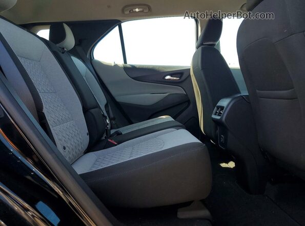 3GNAX5EG3PL201351 2023 CHEVROLET EQUINOX Black უკანა სალონის ხედი