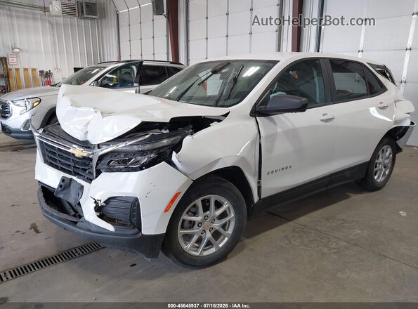 3GNAX5EG6RL295129 2024 CHEVROLET EQUINOX White Առջևի ձախ երեք քառորդ տեսարան