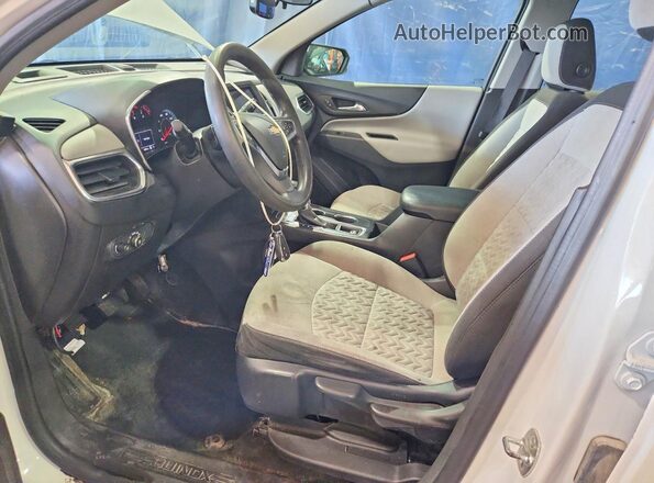 3GNAXFEG2RL257693 2024 CHEVROLET EQUINOX White Widok wnętrza z przodu