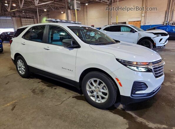 3GNAXFEG2RL257693 2024 CHEVROLET EQUINOX White Przód prawy