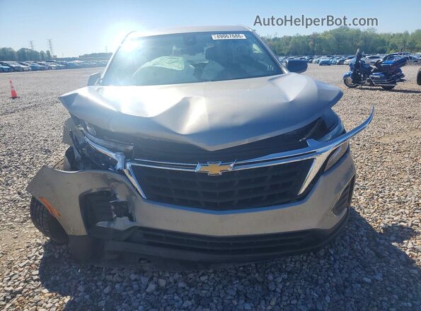 3GNAXFEG5PL208257 2023 CHEVROLET EQUINOX Silver წინა ხედი
