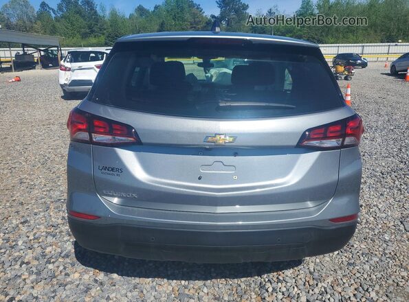 3GNAXFEG5PL208257 2023 CHEVROLET EQUINOX Silver უკანა ხედი