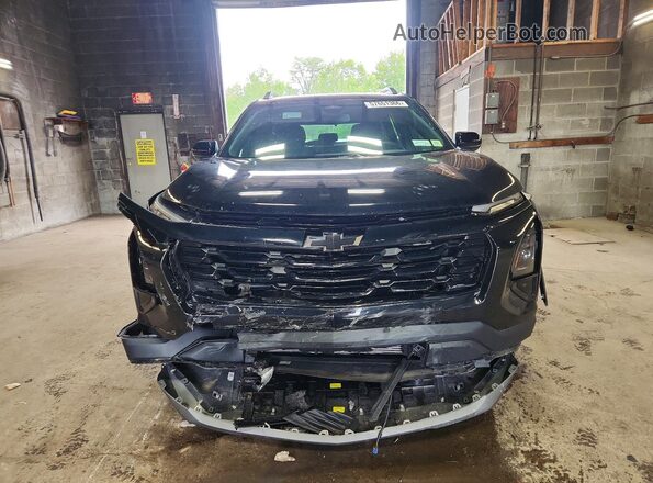3GNAXHEG0SL259184 2025 CHEVROLET EQUINOX Black Widok z przodu