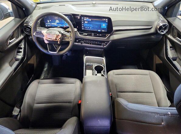 3GNAXHEG0SL259184 2025 CHEVROLET EQUINOX Black Widok deski rozdzielczej