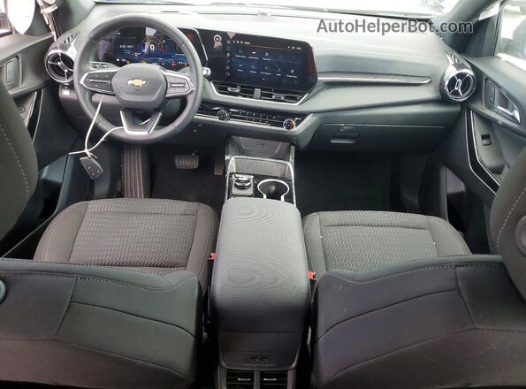 3GNAXHEG0TL233590 2026 CHEVROLET EQUINOX Gray Dashboard view