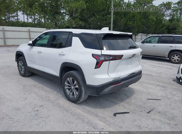 3GNAXHEG0TL376040 2026 CHEVROLET EQUINOX White Trasero izquierdo