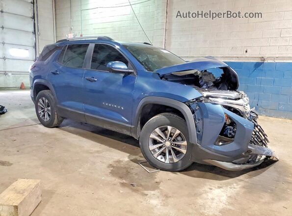 3GNAXHEG1SL128944 2025 CHEVROLET EQUINOX Blue Delantero derecho