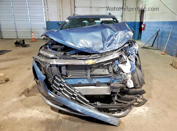 3GNAXHEG1SL128944 2025 CHEVROLET EQUINOX Blue Vista frontal