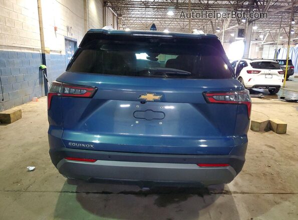 3GNAXHEG1SL128944 2025 CHEVROLET EQUINOX Blue Vista trasera