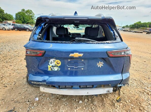 3GNAXHEG1SL146022 2025 CHEVROLET EQUINOX Blue Widok z tyłu