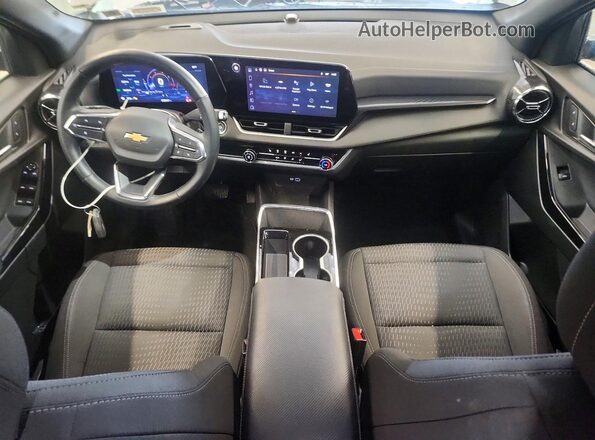 3GNAXHEG1SL314337 2025 CHEVROLET EQUINOX Gray Vista del salpicadero