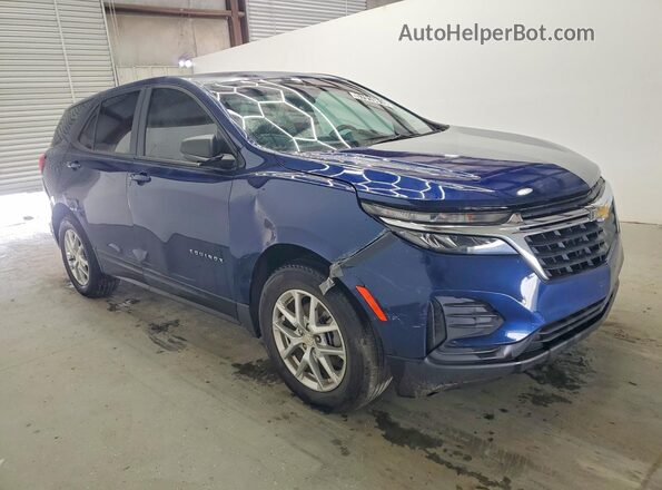 3GNAXHEG2PL179702 2023 CHEVROLET EQUINOX Blue Передня права чверть