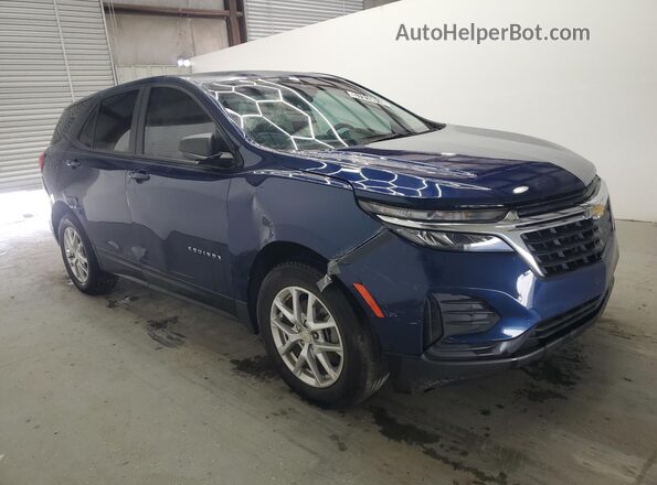 3GNAXHEG2PL179702 2023 CHEVROLET EQUINOX Blue Вид наклейки з VIN-кодом
