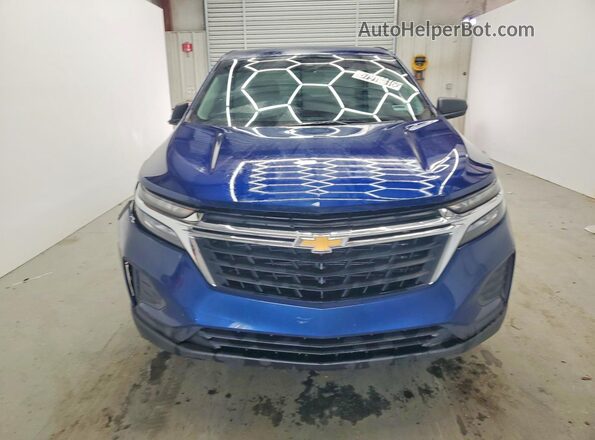 3GNAXHEG2PL179702 2023 CHEVROLET EQUINOX Blue Вид спереду