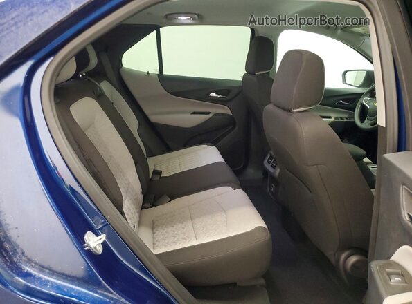 3GNAXHEG2PL179702 2023 CHEVROLET EQUINOX Blue Вид задніх сидінь