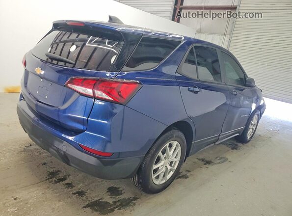 3GNAXHEG2PL179702 2023 CHEVROLET EQUINOX Blue Задня права чверть