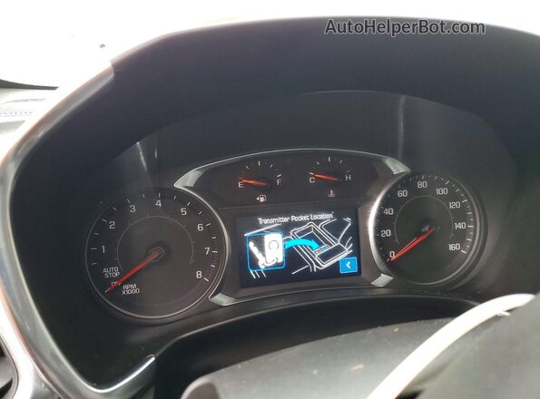 3GNAXHEG2RL333375 2024 CHEVROLET EQUINOX Серебряный Вид щитка приборов