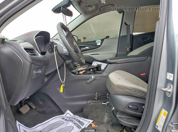 3GNAXHEG2RL333375 2024 CHEVROLET EQUINOX Серебряный Вид салона спереди