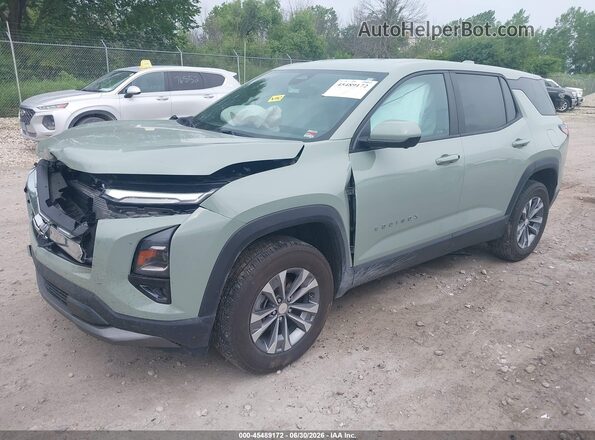 3GNAXHEG2SL153643 2025 CHEVROLET EQUINOX Green Front left