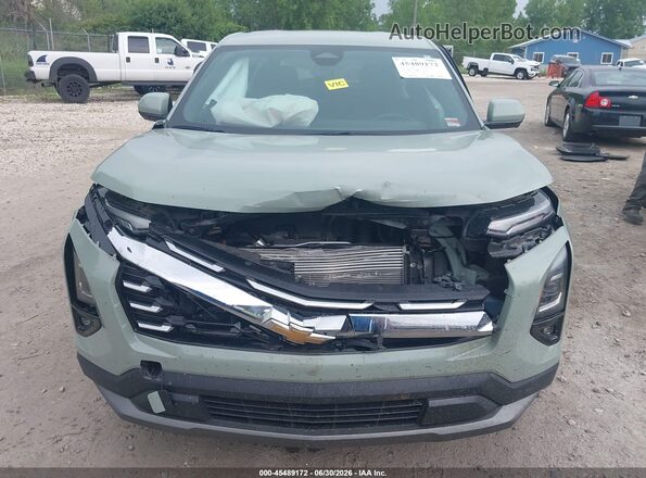 3GNAXHEG2SL153643 2025 CHEVROLET EQUINOX Green Front view