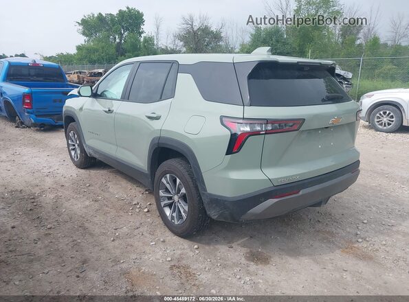 3GNAXHEG2SL153643 2025 CHEVROLET EQUINOX Green Rear left