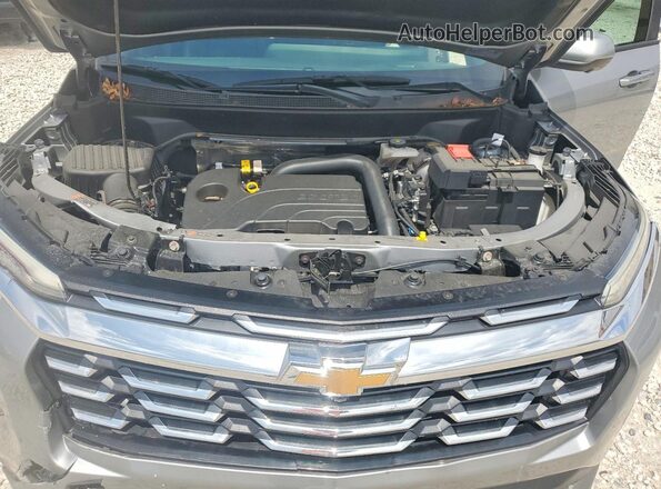 3GNAXHEG2SL174329 2025 CHEVROLET EQUINOX Silver უკანა სალონის ხედი