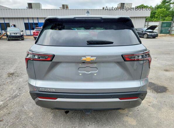 3GNAXHEG2SL220581 2025 CHEVROLET EQUINOX Gray Вид ззаду
