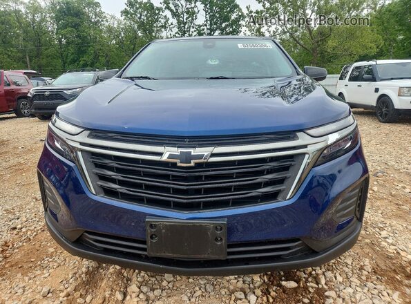 3GNAXHEG3PL180440 2023 CHEVROLET EQUINOX Blue Դիմացի տեսք