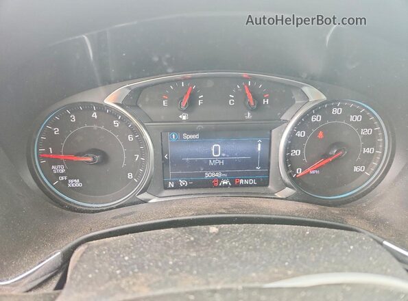 3GNAXHEG3PL180440 2023 CHEVROLET EQUINOX Blue Սարքավորումների վահանակի տեսք