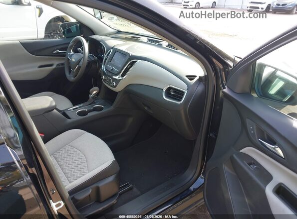 3GNAXHEG3PL183337 2023 CHEVROLET EQUINOX Black წინა სალონის ხედი