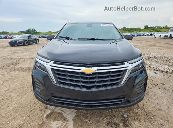 3GNAXHEG3PL270199 2023 CHEVROLET EQUINOX Black წინა ხედი