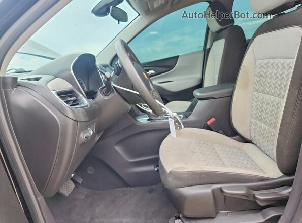 3GNAXHEG3PL270199 2023 CHEVROLET EQUINOX Black წინა სალონის ხედი