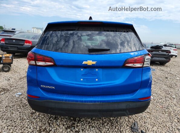 3GNAXHEG3RL237075 2024 CHEVROLET EQUINOX Blue Vista trasera