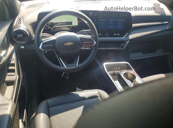 3GNAXHEG3SL105844 2025 CHEVROLET EQUINOX White Widok deski rozdzielczej