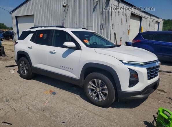 3GNAXHEG3SL105844 2025 CHEVROLET EQUINOX White Przód prawy
