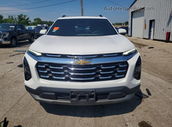 3GNAXHEG3SL105844 2025 CHEVROLET EQUINOX White Widok z przodu