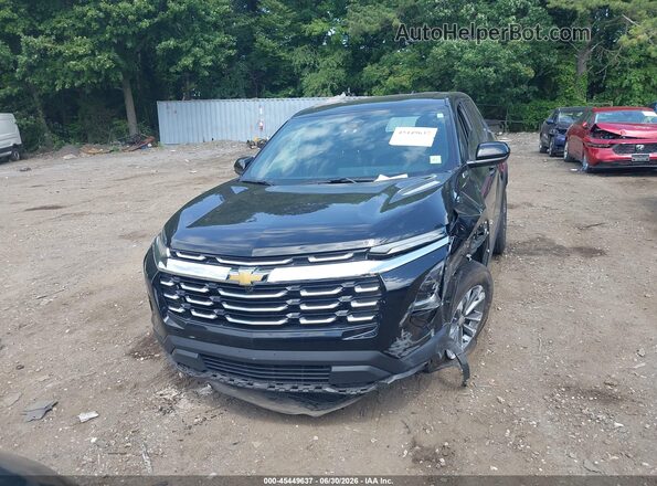 3GNAXHEG3SL227569 2025 CHEVROLET EQUINOX Black ხელსაწყოთა პანელის ხედი