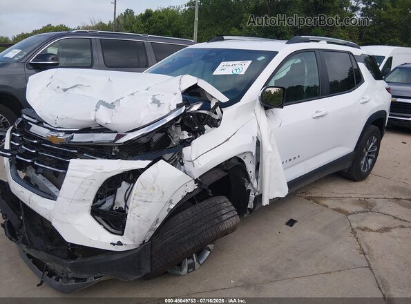 3GNAXHEG3SL290168 2025 CHEVROLET EQUINOX Белый Передняя левая четверть