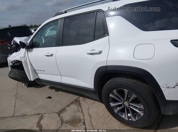 3GNAXHEG3SL290168 2025 CHEVROLET EQUINOX Белый Вид задней части салона