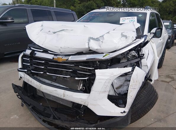 3GNAXHEG3SL290168 2025 CHEVROLET EQUINOX Белый Вид спереди